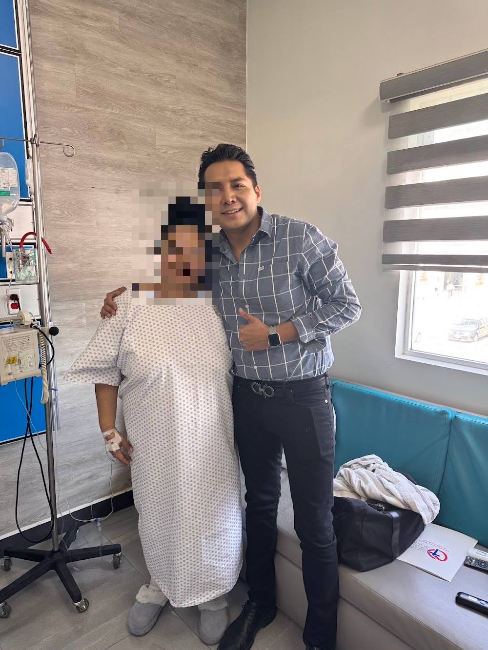 Paciente con el Dr. Levi Guzmán en Querétaro
